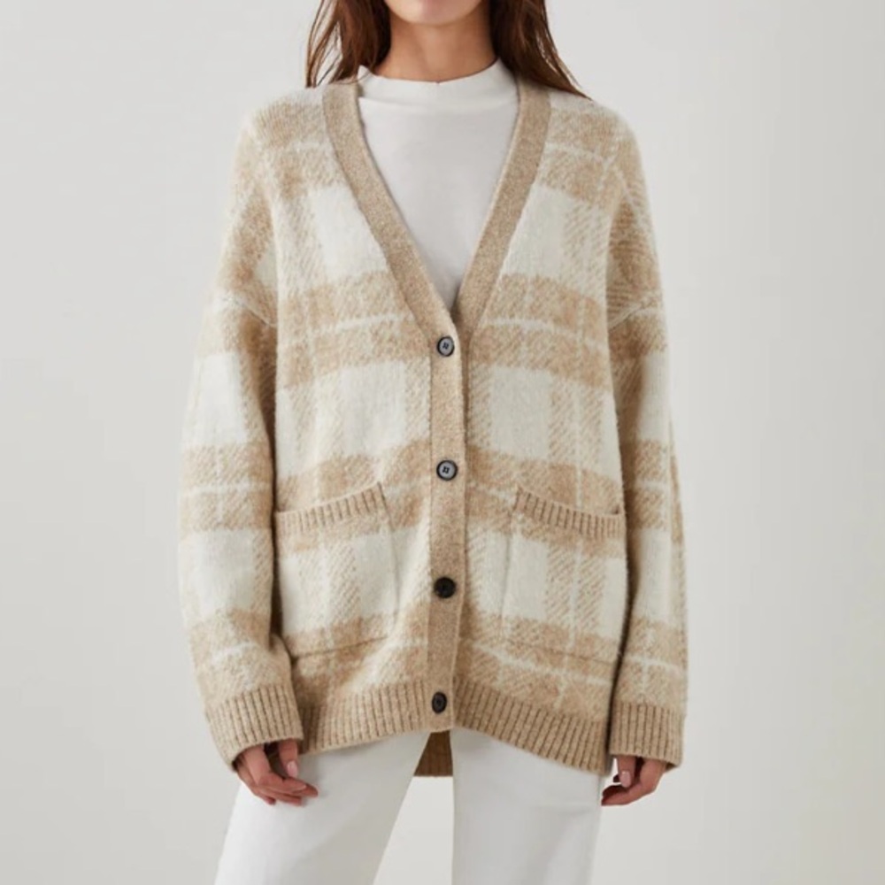 Rails Runi Plaid Cardigan